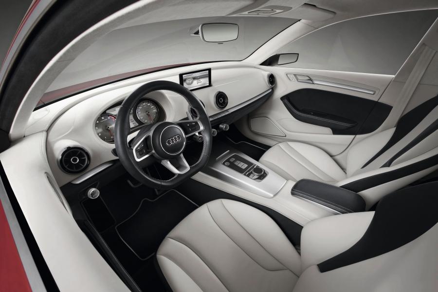 Интерьер Audi A3 Sedan Concept 2011 года  (фото 8 из 26)